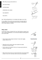 Husqvarna 315 318 Electric Chainsaw Owners Manual, 2002,2003,2004,2005 page 19