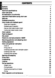 Husqvarna 315 318 Electric Chainsaw Owners Manual, 2002,2003,2004,2005 page 3