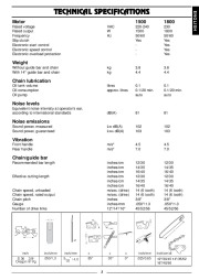 Husqvarna 315 318 Electric Chainsaw Owners Manual, 2002,2003,2004,2005 page 4