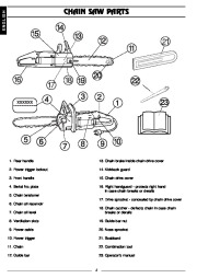 Husqvarna 315 318 Electric Chainsaw Owners Manual, 2002,2003,2004,2005 page 5