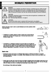 Husqvarna 315 318 Electric Chainsaw Owners Manual, 2002,2003,2004,2005 page 9