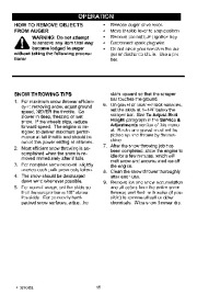 Craftsman 536.887990 Craftsman 29-Inch Snow Thrower Owners Manual page 15