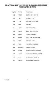 Craftsman 536.887990 Craftsman 29-Inch Snow Thrower Owners Manual page 41