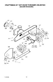 Craftsman 536.887990 Craftsman 29-Inch Snow Thrower Owners Manual page 42