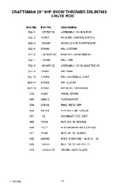 Craftsman 536.887990 Craftsman 29-Inch Snow Thrower Owners Manual page 47