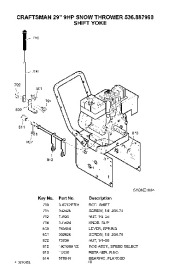 Craftsman 536.887990 Craftsman 29-Inch Snow Thrower Owners Manual page 48