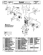 Poulan Owners Manual, 2004 page 2