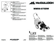 McCulloch MM56 875DW Lawn Mower Owners Manual page 1