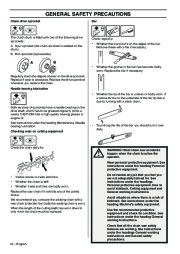 Husqvarna 340 340e 345e 350 Chainsaw Owners Manual, 2007,2008,2009,2010 page 16