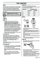 Husqvarna 340 340e 345e 350 Chainsaw Owners Manual, 2007,2008,2009,2010 page 19