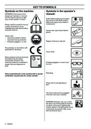 Husqvarna 340 340e 345e 350 Chainsaw Owners Manual, 2007,2008,2009,2010 page 2