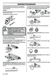 Husqvarna 340 340e 345e 350 Chainsaw Owners Manual, 2007,2008,2009,2010 page 26