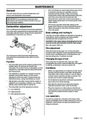 Husqvarna 340 340e 345e 350 Chainsaw Owners Manual, 2007,2008,2009,2010 page 31