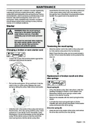 Husqvarna 340 340e 345e 350 Chainsaw Owners Manual, 2007,2008,2009,2010 page 35