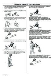 Husqvarna 340 340e 345e 350 Chainsaw Owners Manual, 2007,2008,2009,2010 page 8