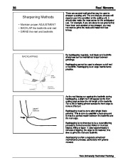 Toro Reel Mower Basics 09168SL Lawn Mowers page 40