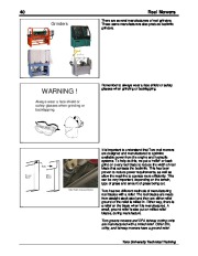 Toro Reel Mower Basics 09168SL Lawn Mowers page 42