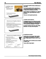 Toro Reel Mower Basics 09168SL Lawn Mowers page 46