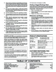 Poulan Owners Manual, 2007 page 3