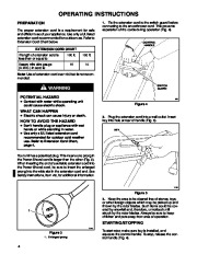Toro 38005 1200 Power Curve Snowthrower Owners Manual, 1997, 1998, 1999 page 4