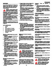 Murray 624808X4NA Snow Blower Owners Manual page 22