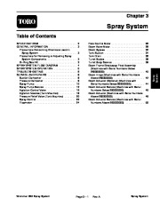 Toro 03124SL Rev A Service Manual Workman 200 Spray System Preface Publication page 19