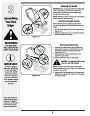 MTD Troy-Bilt 550 Series Lawn Edger Lawn Mower Owners Manual page 6