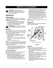 Craftsman 247.888530 Craftsman 28-Inch Snow Thrower Owners Manual page 20