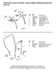 Poulan Pro Owners Manual, 2008 page 26