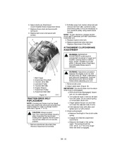 Ariens Sno Thro 932105 8526 932506 8526 Snow Blower Owners Manual page 23