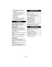 Ariens Sno Thro 932105 8526 932506 8526 Snow Blower Owners Manual page 26