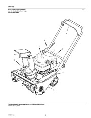 Murray Walk Behind 1695537 21-Inch Snow Blower Parts Manual page 8