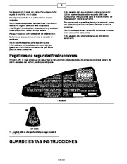 Toro 51591 Super Blower/Vacuum Manual del Propietario, 2005, 2006, 2007 page 2