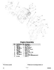 Toro 38587, 38593 Parts Catalog, 2011 page 7