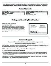 MTD White Outdoor 900 Series 21 Inch Self Propelled Rotary Lawn Mower Owners Manual page 2