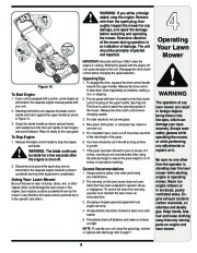 MTD White Outdoor 900 Series 21 Inch Self Propelled Rotary Lawn Mower Owners Manual page 9