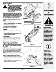 MTD 230 240 250 260 261 S230 S240 S250 S260 S261 Snow Blower Owners Manual page 11