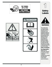 MTD 230 240 250 260 261 S230 S240 S250 S260 S261 Snow Blower Owners Manual page 3