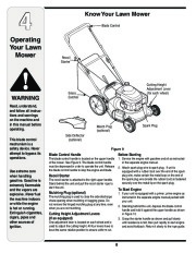 MTD Gold 580 21 Inch Rotary Mower Lawn Mower Owners Manual page 8