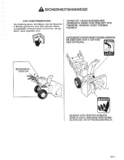 Toro 38543, 38555 Toro 824 Power Shift Snowthrower Laden Anleitung, 1995 page 3