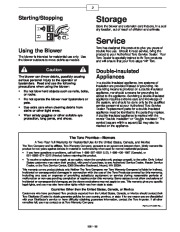 Toro 51586 Power Sweep Blower Owners Manual, 2005, 2006, 2007, 2008 page 3