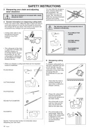 Husqvarna 362XP 365 371XP Chainsaw Owners Manual, 1999 page 12