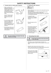 Husqvarna 362XP 365 371XP Chainsaw Owners Manual, 1999 page 13