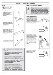 Husqvarna 362XP 365 371XP Chainsaw Owners Manual, 1999 page 16