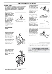 Husqvarna 362XP 365 371XP Chainsaw Owners Manual, 1999 page 17