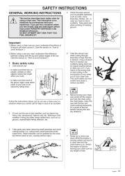 Husqvarna 362XP 365 371XP Chainsaw Owners Manual, 1999 page 19