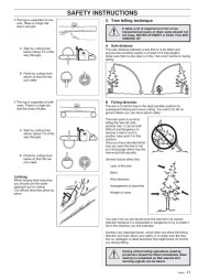 Husqvarna 362XP 365 371XP Chainsaw Owners Manual, 1999 page 21