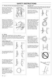 Husqvarna 362XP 365 371XP Chainsaw Owners Manual, 1999 page 22