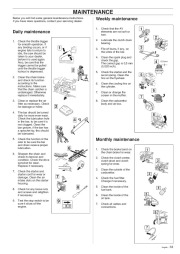 Husqvarna 362XP 365 371XP Chainsaw Owners Manual, 1999 page 33