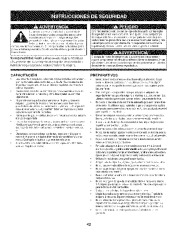 Craftsman 247.881900 Craftsman 28-Inch Snow Blower Owners Manual page 42